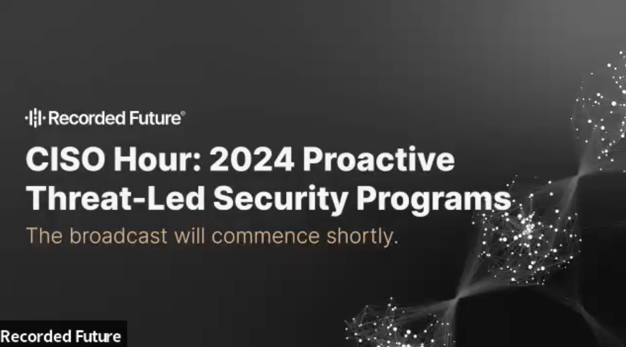 CISO Hour Webinar